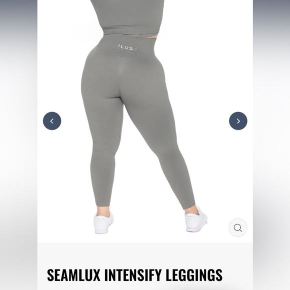 ILUS SEAMLUX INTENSIFY LEGGINGS in Agave - Picture 2 of 7